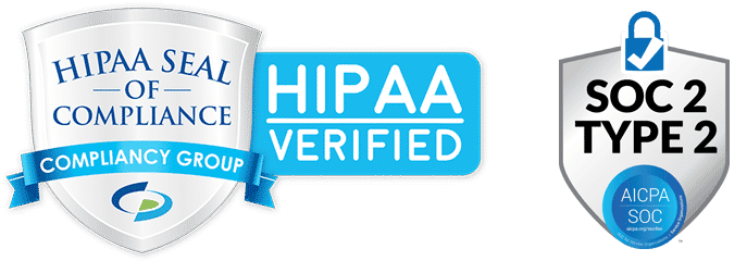 HIPAA Compliance Verification Seal of compliance